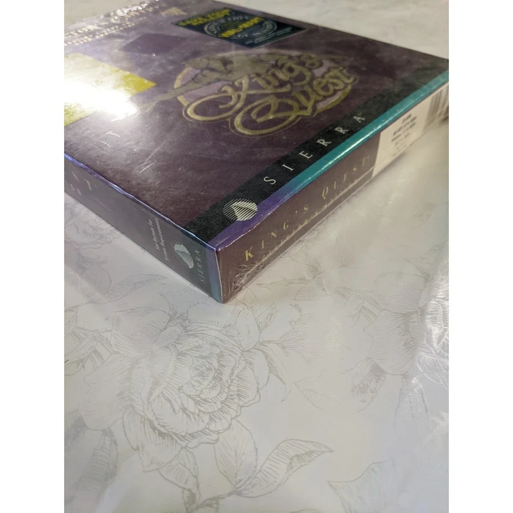 King's Quest: Collector's Edition Sierra Factory Sealed Big Box PC vintage Rare